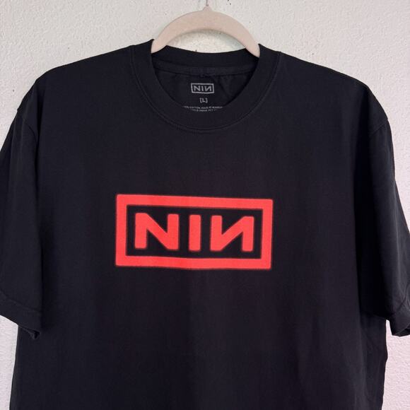 Nine Inch Nails Peel It Back Tour Shirt Mens Large Concert Merch NIN Black 2025 - Picture 3 of 11